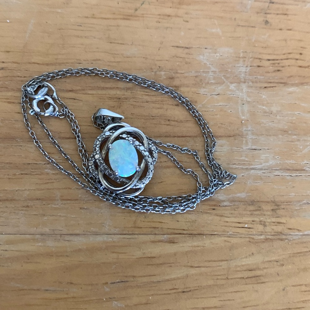 Opal necklace